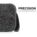 Sparkling Black Ultra Metallic Glitter // Premium Vinyl Wrap Skin Kit Compatible with the Nintendo Switch 2