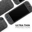 Sparkling Black Ultra Metallic Glitter // Premium Vinyl Wrap Skin Kit Compatible with the Nintendo Switch 2