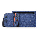 Sparkling Blue Ultra Metallic Glitter // Premium Vinyl Wrap Skin Kit Compatible with the Nintendo Switch 2