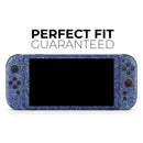 Sparkling Blue Ultra Metallic Glitter // Premium Vinyl Wrap Skin Kit Compatible with the Nintendo Switch 2