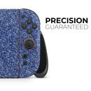 Sparkling Blue Ultra Metallic Glitter // Premium Vinyl Wrap Skin Kit Compatible with the Nintendo Switch 2