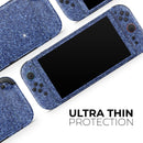 Sparkling Blue Ultra Metallic Glitter // Premium Vinyl Wrap Skin Kit Compatible with the Nintendo Switch 2