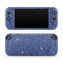 Sparkling Blue Ultra Metallic Glitter // Premium Vinyl Wrap Skin Kit Compatible with the Nintendo Switch 2