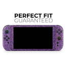 Sparkling Purple Ultra Metallic Glitter // Premium Vinyl Wrap Skin Kit Compatible with the Nintendo Switch 2