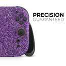 Sparkling Purple Ultra Metallic Glitter // Premium Vinyl Wrap Skin Kit Compatible with the Nintendo Switch 2