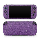 Sparkling Purple Ultra Metallic Glitter // Premium Vinyl Wrap Skin Kit Compatible with the Nintendo Switch 2