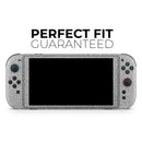 Sparkling Silver Ultra Metallic Glitter // Premium Vinyl Wrap Skin Kit Compatible with the Nintendo Switch 2