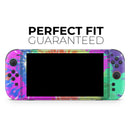 Spiral Tie Dye V1 // Premium Vinyl Wrap Skin Kit Compatible with the Nintendo Switch 2