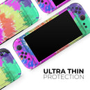 Spiral Tie Dye V1 // Premium Vinyl Wrap Skin Kit Compatible with the Nintendo Switch 2