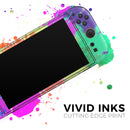 Spiral Tie Dye V1 // Premium Vinyl Wrap Skin Kit Compatible with the Nintendo Switch 2