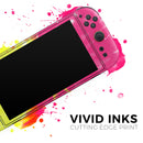 Spiral Tie Dye V2 // Premium Vinyl Wrap Skin Kit Compatible with the Nintendo Switch 2