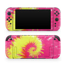 Spiral Tie Dye V2 // Premium Vinyl Wrap Skin Kit Compatible with the Nintendo Switch 2