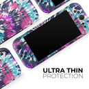 Spiral Tie Dye V3 // Premium Vinyl Wrap Skin Kit Compatible with the Nintendo Switch 2