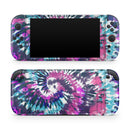 Spiral Tie Dye V3 // Premium Vinyl Wrap Skin Kit Compatible with the Nintendo Switch 2