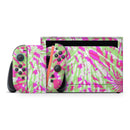 Spiral Tie Dye V4 // Premium Vinyl Wrap Skin Kit Compatible with the Nintendo Switch 2