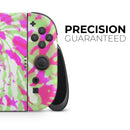 Spiral Tie Dye V4 // Premium Vinyl Wrap Skin Kit Compatible with the Nintendo Switch 2
