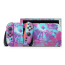 Spiral Tie Dye V5 // Premium Vinyl Wrap Skin Kit Compatible with the Nintendo Switch 2