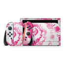Spiral Tie Dye V6 // Premium Vinyl Wrap Skin Kit Compatible with the Nintendo Switch 2