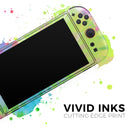 Spiral Tie Dye V7 // Premium Vinyl Wrap Skin Kit Compatible with the Nintendo Switch 2
