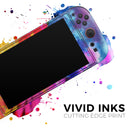 Spiral Tie Dye V8 // Premium Vinyl Wrap Skin Kit Compatible with the Nintendo Switch 2
