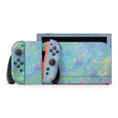 Splattered Opal Gemstone V1 // Premium Vinyl Wrap Skin Kit Compatible with the Nintendo Switch 2