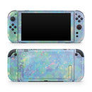 Splattered Opal Gemstone V1 // Premium Vinyl Wrap Skin Kit Compatible with the Nintendo Switch 2
