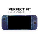 Subtle Blue and Green Nebula // Premium Vinyl Wrap Skin Kit Compatible with the Nintendo Switch 2