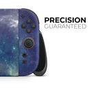 Subtle Blue and Green Nebula // Premium Vinyl Wrap Skin Kit Compatible with the Nintendo Switch 2
