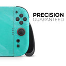 Subtle Neon Turquoise Surface // Premium Vinyl Wrap Skin Kit Compatible with the Nintendo Switch 2