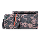 Subtle Pink and Gray Digital Camouflage // Premium Vinyl Wrap Skin Kit Compatible with the Nintendo Switch 2