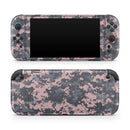 Subtle Pink and Gray Digital Camouflage // Premium Vinyl Wrap Skin Kit Compatible with the Nintendo Switch 2