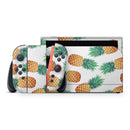 Summer Pineapple Seamless v1 // Premium Vinyl Wrap Skin Kit Compatible with the Nintendo Switch 2