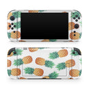 Summer Pineapple Seamless v1 // Premium Vinyl Wrap Skin Kit Compatible with the Nintendo Switch 2