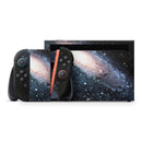 Swirling Glowing Starry Galaxy // Premium Vinyl Wrap Skin Kit Compatible with the Nintendo Switch 2