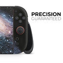 Swirling Glowing Starry Galaxy // Premium Vinyl Wrap Skin Kit Compatible with the Nintendo Switch 2