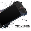 Swirling Glowing Starry Galaxy // Premium Vinyl Wrap Skin Kit Compatible with the Nintendo Switch 2