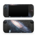Swirling Glowing Starry Galaxy // Premium Vinyl Wrap Skin Kit Compatible with the Nintendo Switch 2