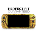 Swirling Liquid Gold // Premium Vinyl Wrap Skin Kit Compatible with the Nintendo Switch 2