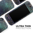 Swirling Multicolor Star Explosion // Premium Vinyl Wrap Skin Kit Compatible with the Nintendo Switch 2