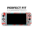 Swirling Pink and Mint Acrylic Marble // Premium Vinyl Wrap Skin Kit Compatible with the Nintendo Switch 2