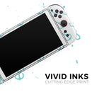 Teal Micro Anchors // Premium Vinyl Wrap Skin Kit Compatible with the Nintendo Switch 2