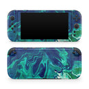 Teal Oil Mixture // Premium Vinyl Wrap Skin Kit Compatible with the Nintendo Switch 2