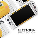 Teary Eyed Friendly Emoticons // Premium Vinyl Wrap Skin Kit Compatible with the Nintendo Switch 2