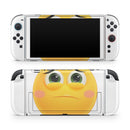 Teary Eyed Friendly Emoticons // Premium Vinyl Wrap Skin Kit Compatible with the Nintendo Switch 2