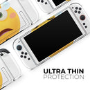 Teary Sad Friendly Emoticons // Premium Vinyl Wrap Skin Kit Compatible with the Nintendo Switch 2