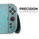 Textured Teal Surface // Premium Vinyl Wrap Skin Kit Compatible with the Nintendo Switch 2