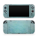 Textured Teal Surface // Premium Vinyl Wrap Skin Kit Compatible with the Nintendo Switch 2