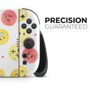 The All Over Emoji Pattern // Premium Vinyl Wrap Skin Kit Compatible with the Nintendo Switch 2
