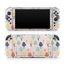 The All Over Pink Ice Cream Cone Pattern // Premium Vinyl Wrap Skin Kit Compatible with the Nintendo Switch 2