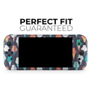 The All Over Teal and Green Ice Cream Cones // Premium Vinyl Wrap Skin Kit Compatible with the Nintendo Switch 2